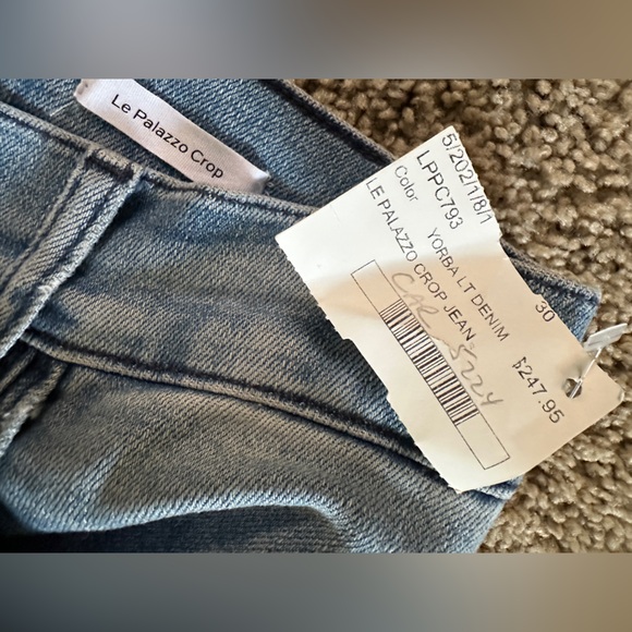 FRAME Le Palazzo Crop Jeans - NWT - Picture 2 of 7